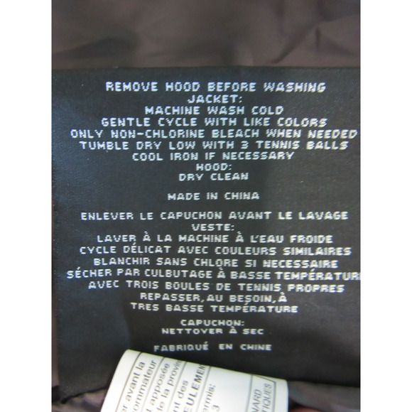 Marc New York Andrew Marc White L Quilted Down Insulated Faux Fur Puffer Coat - Picture 9 of 10